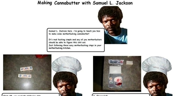 Make Cannabutter with Samuel L. Jackson