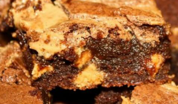 Peanut Butter Blasted Brownies